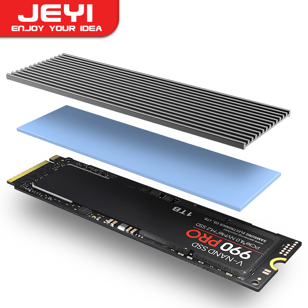 M2 Heatsink Cooler - JEYI M.2 SSD Heatsink, aluminium PS5
