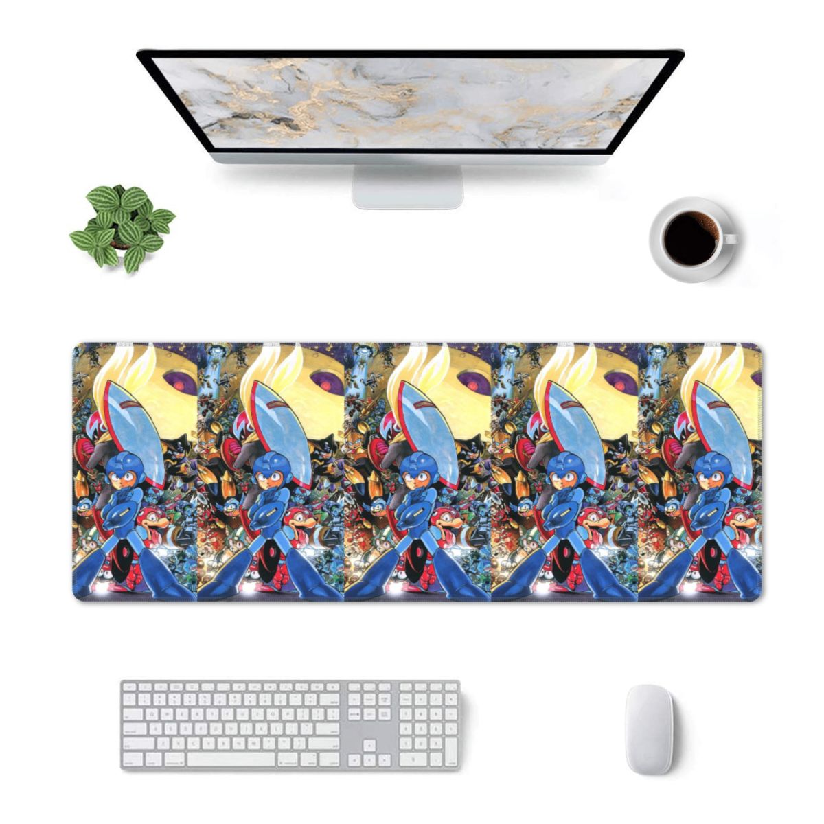 Gaming Accessories Men - Alas Mouse Besar Megaman Video Game