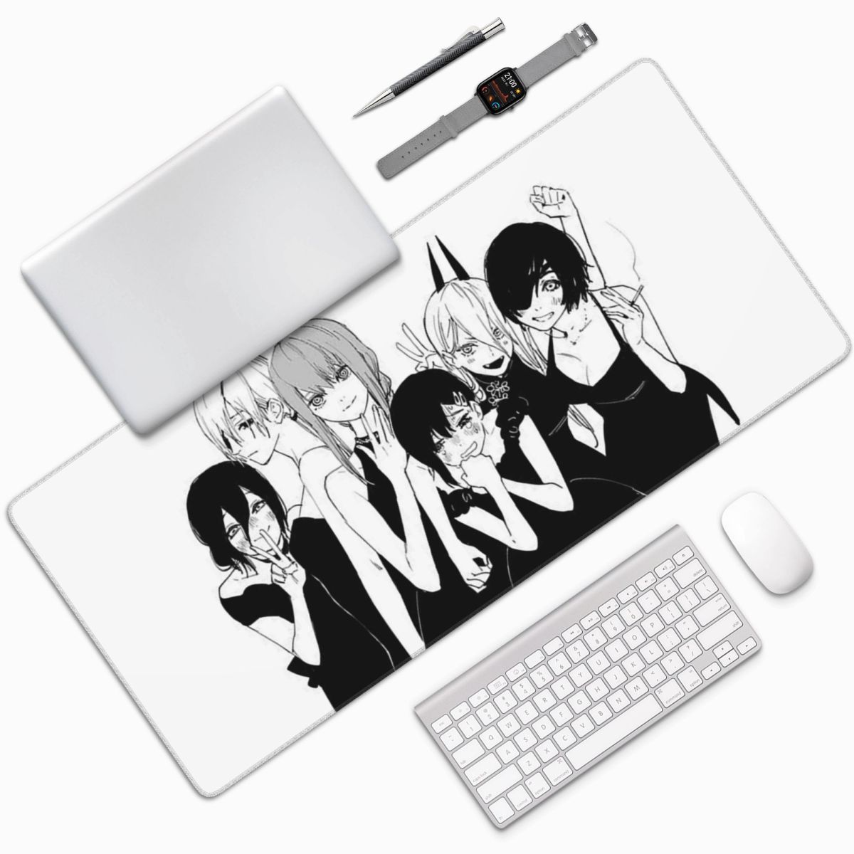Gaming Accessories Men - Alas Mouse Besar Anime Chainsaw Man