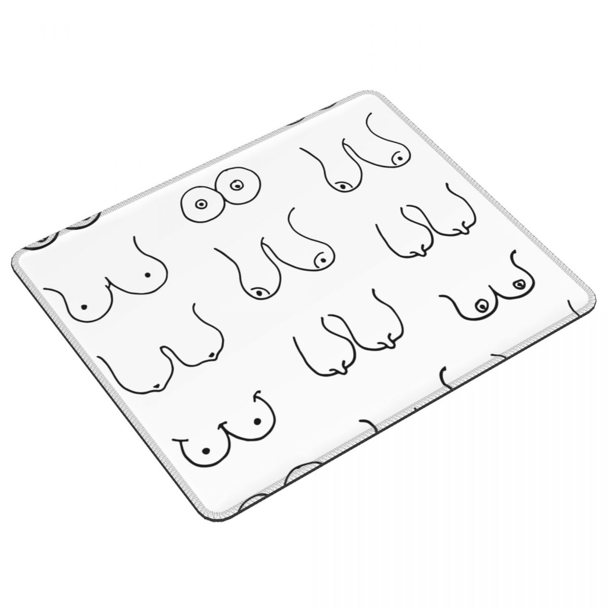 Gaming Accessories Drawing - Alas Mouse Gambar Payudara Hitam Putih