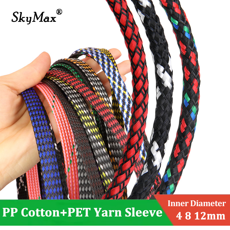 Cable Sleeve Braided - Selubung Kabel PP Katun + Benang