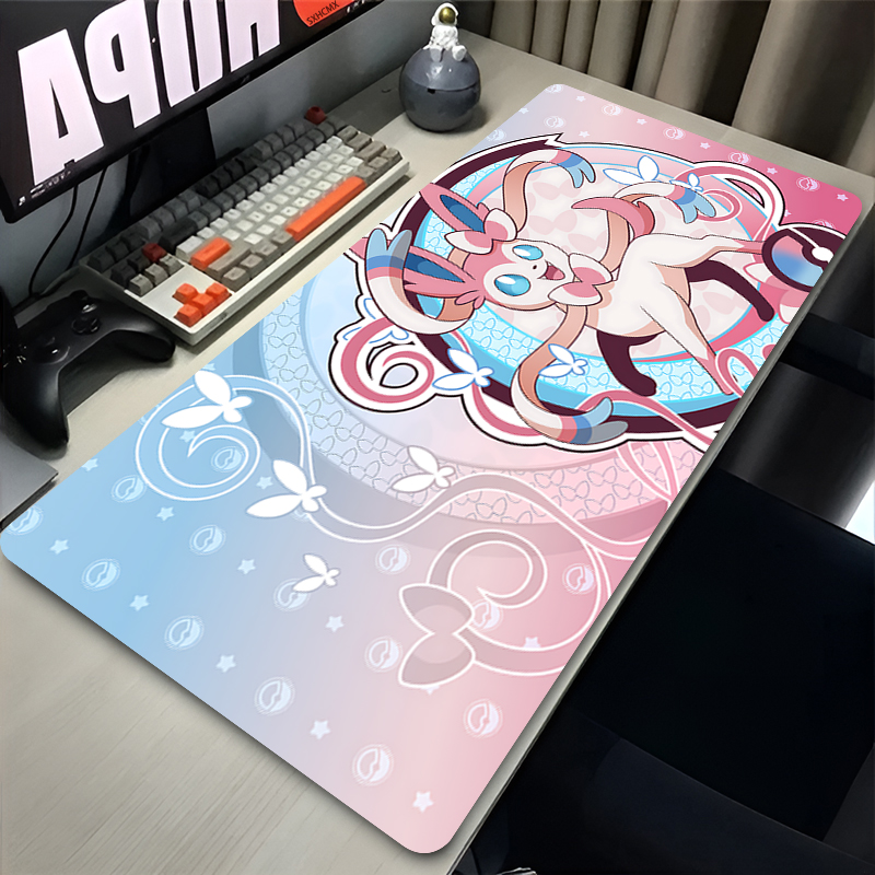 Gaming Accessories Gamer - Alas Mouse Lucu Merah Muda Besar