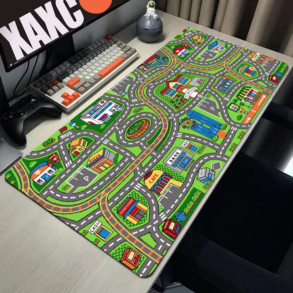 Alas Mouse kartun jalanan kota - Gaming Accessories For Your Desk ulasan dan harga