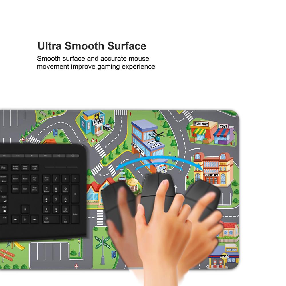 Alas Mouse kartun jalanan kota - Gaming Accessories For Your Desk ulasan dan harga