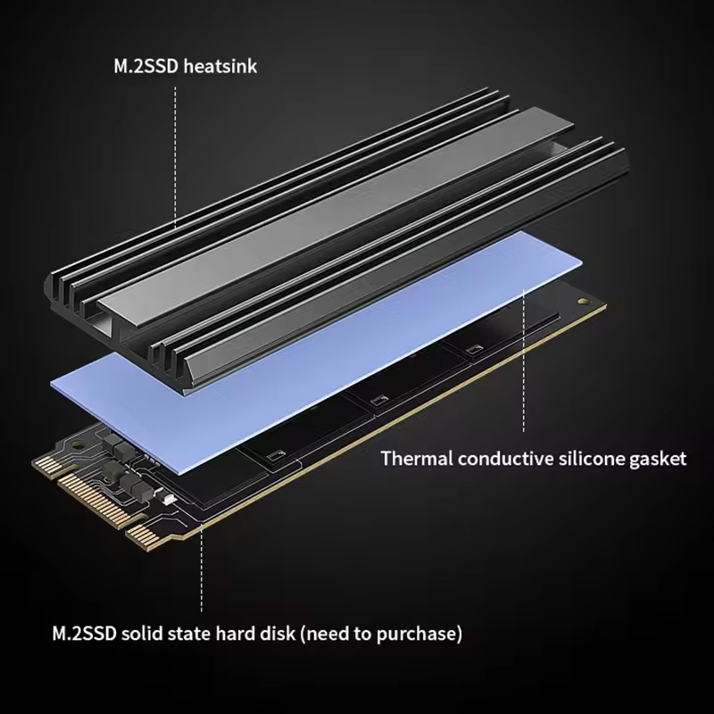 M.2 SSD Heatsink M2 NVME 2280  - M2 Heatsink Cooler ulasan dan harga