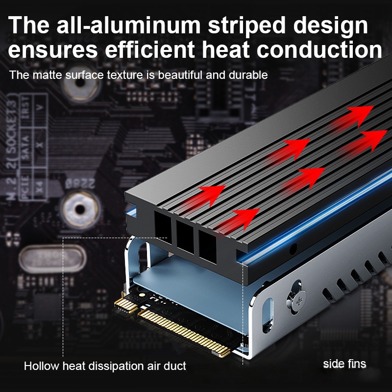 M.2 SSD Heatsink M2 2280 Radia - M2 Heatsink Cooler ulasan dan harga