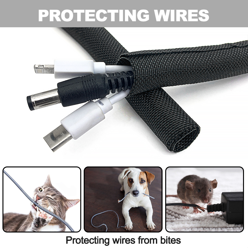 5/10M Selang Pelindung Kabel O - Cable Sleeve Braided ulasan dan harga
