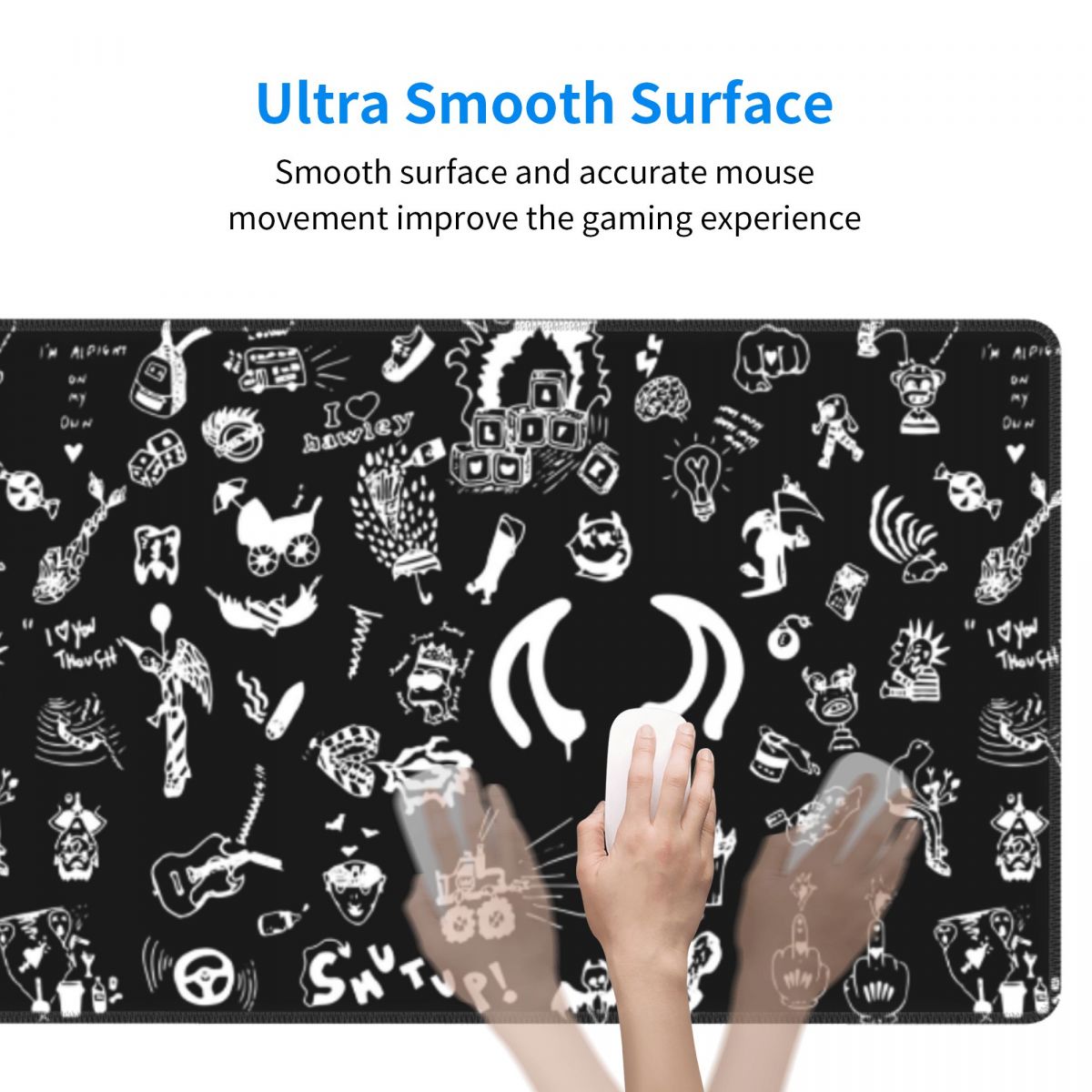 Alas Mouse Besar Yungblud Gamb - Gaming Accessories Drawing ulasan dan harga