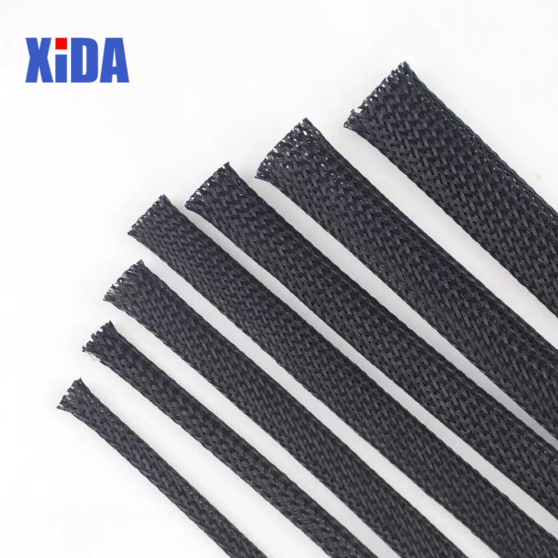 5/10M Hitam Terisolasi Jalinan - Cable Sleeve Braided ulasan dan harga