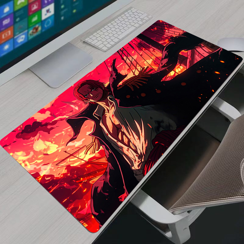 One Piece Shanks Mouse Pad Bes - Gaming Mouse Pad Xl ulasan dan harga