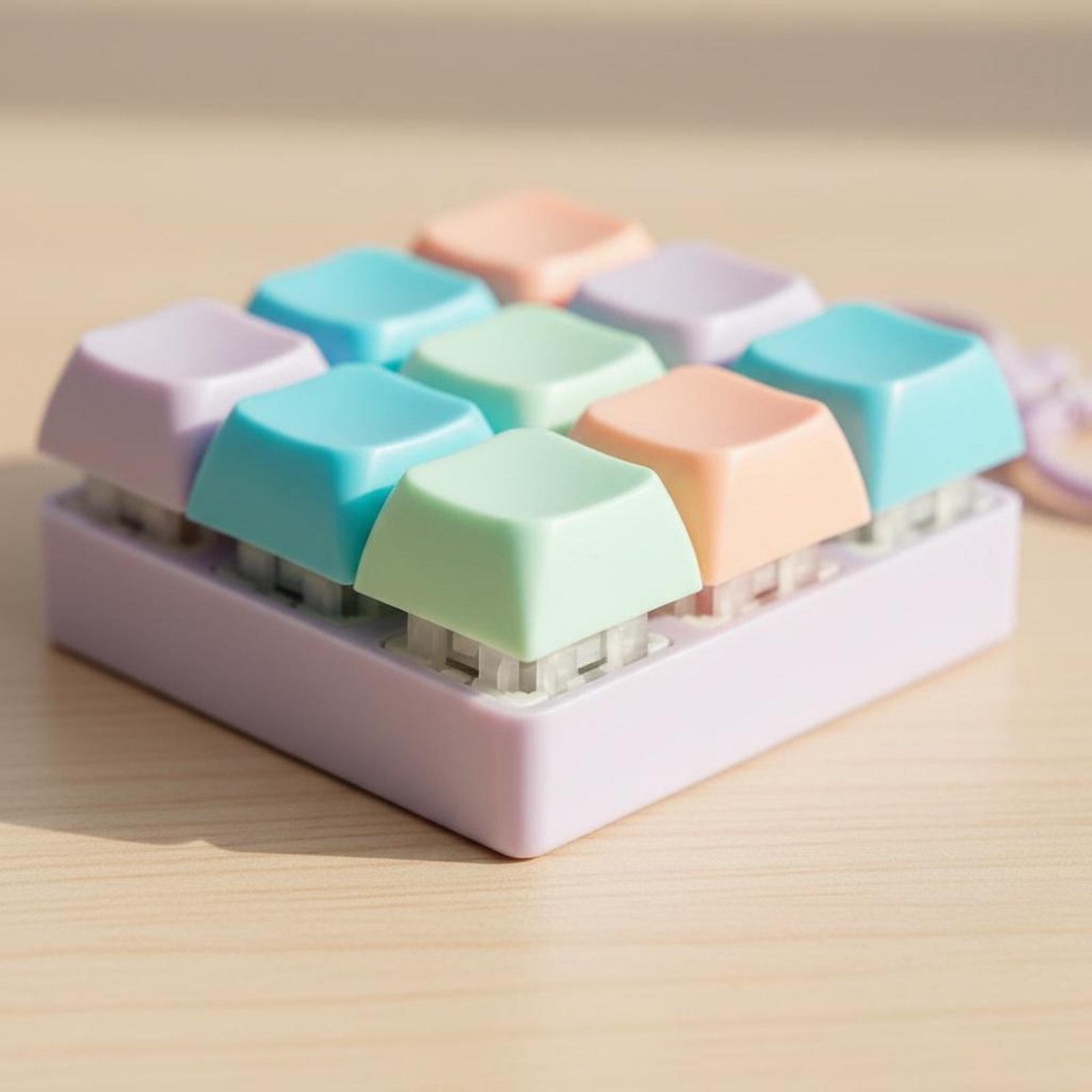 Gantungan Kunci Keyboard Mekan - Keyboard Switch Tester ulasan dan harga