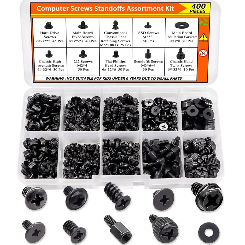 400 PCS Kit Sekrup Komputer, S - M2 Heatsink Cooler ulasan dan harga
