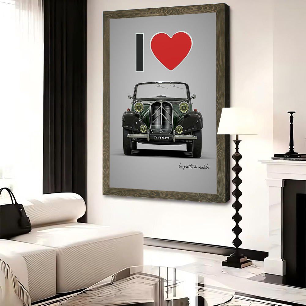 Poster Kanvas Cetak I Love Tra - Gaming Accessories ulasan dan harga