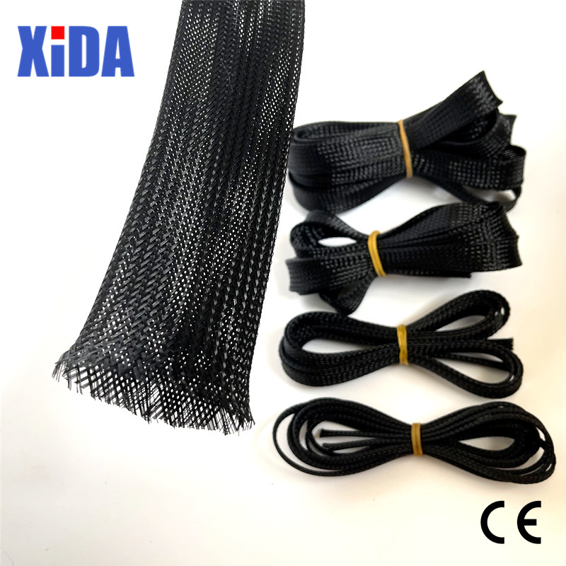 5/10M HITAM PET Kawat Terisola - Cable Sleeve Braided ulasan dan harga