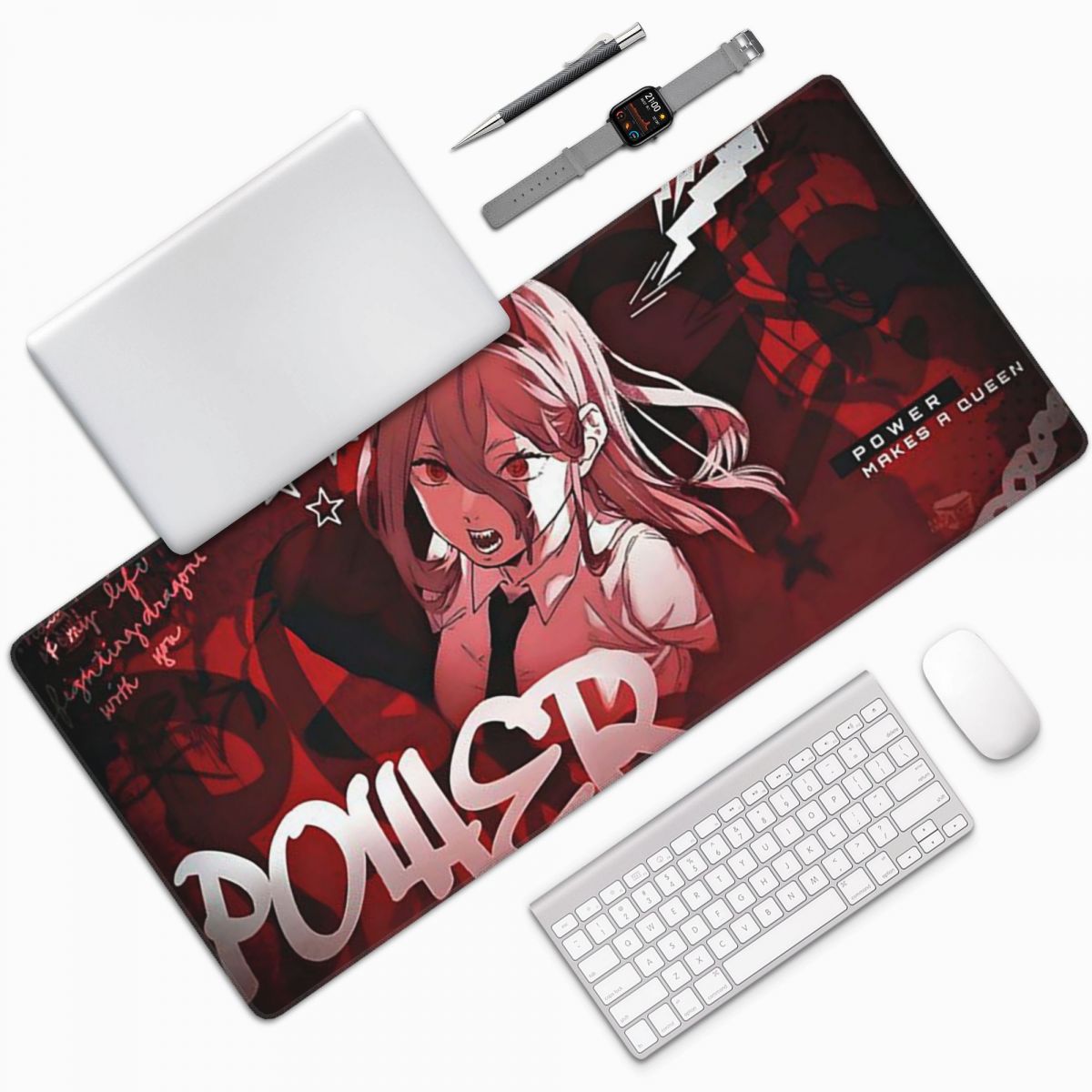 Alas Mouse Besar Anime Chainsa - Gaming Accessories Men ulasan dan harga