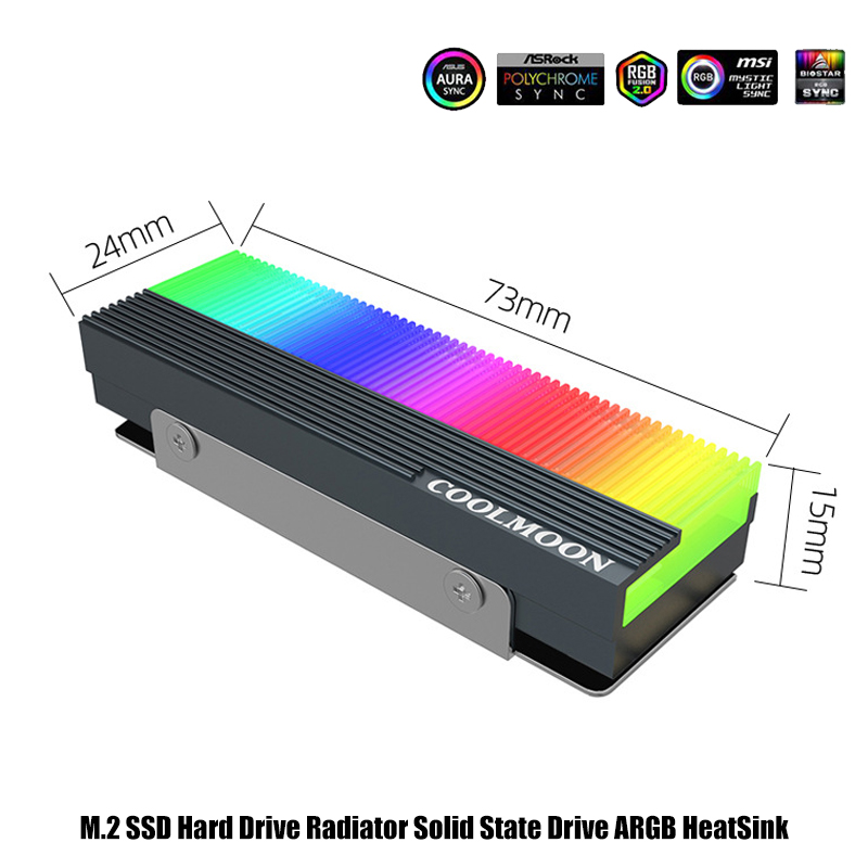 Pendingin SSD M.2 2280 Kompute - M2 Heatsink Cooler ulasan dan harga