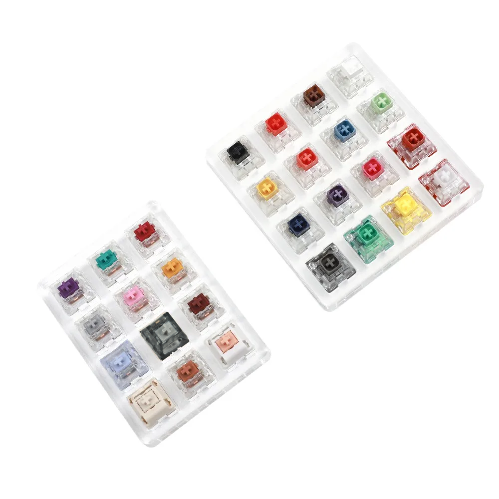 16 12 Key Kailh Speed Silver B - Keyboard Switch Tester ulasan dan harga