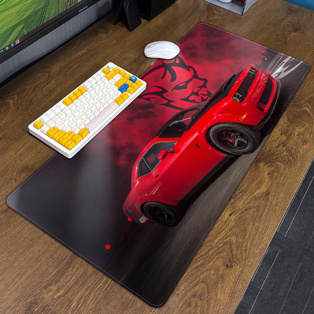 D-DodgeS Car Cool Mouse Pad XX - Gaming Accessories For Your Desk ulasan dan harga