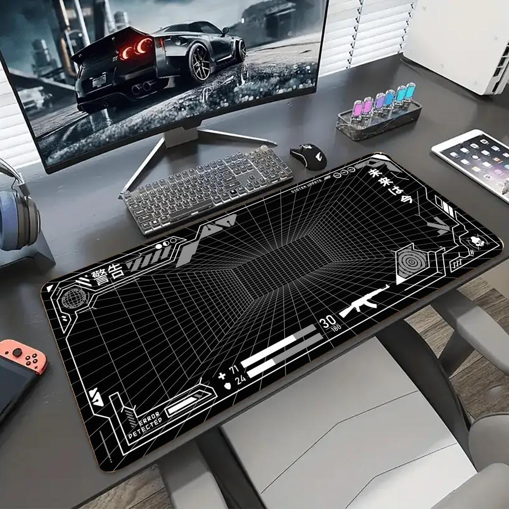 Perspective Grid Desk Mat Gami - Gaming Accessories For Your Desk ulasan dan harga