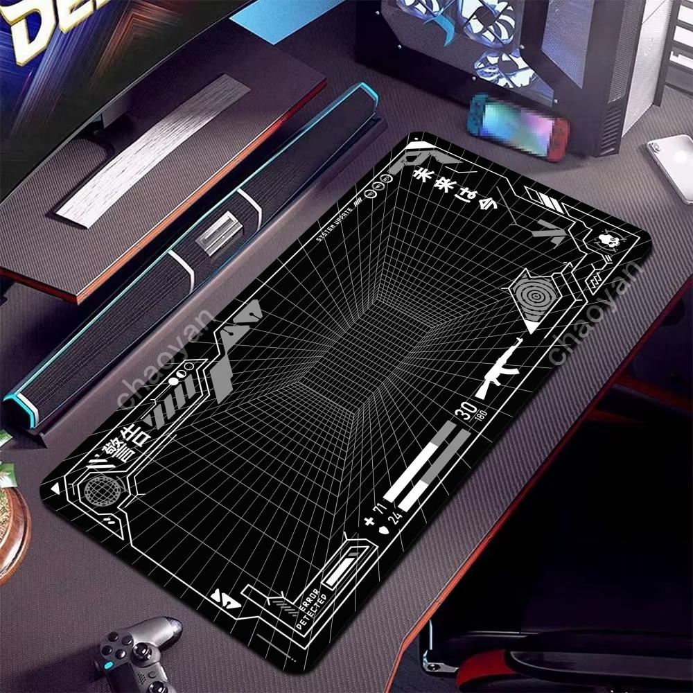 Perspective Grid Desk Mat Gami - Gaming Accessories For Your Desk ulasan dan harga