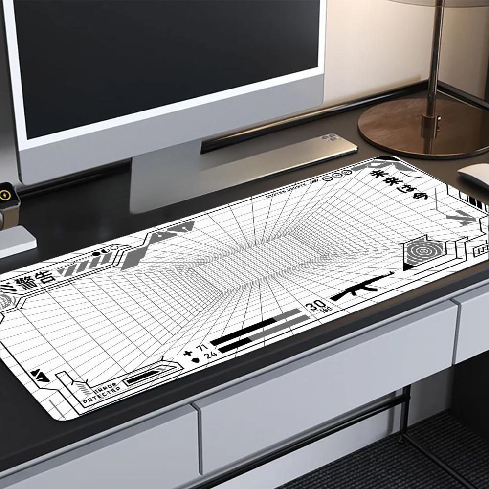 Perspective Grid Desk Mat Gami - Gaming Accessories For Your Desk ulasan dan harga