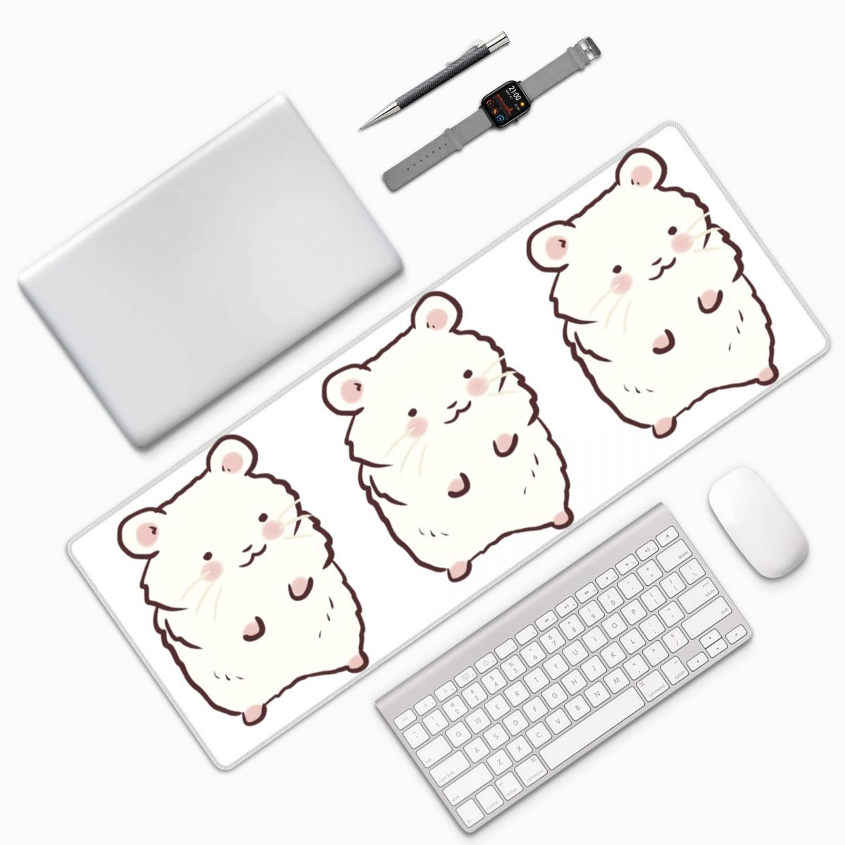 Gambar Hamster Lucu Alas Mouse - Gaming Accessories Drawing ulasan dan harga