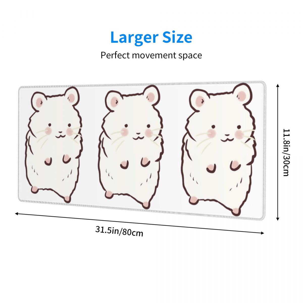 Gambar Hamster Lucu Alas Mouse - Gaming Accessories Drawing ulasan dan harga