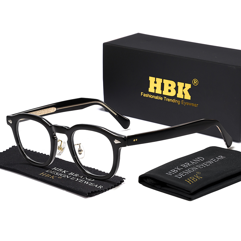 HBK Bingkai Kacamata Oval Retr - Gaming Accessories Men ulasan dan harga
