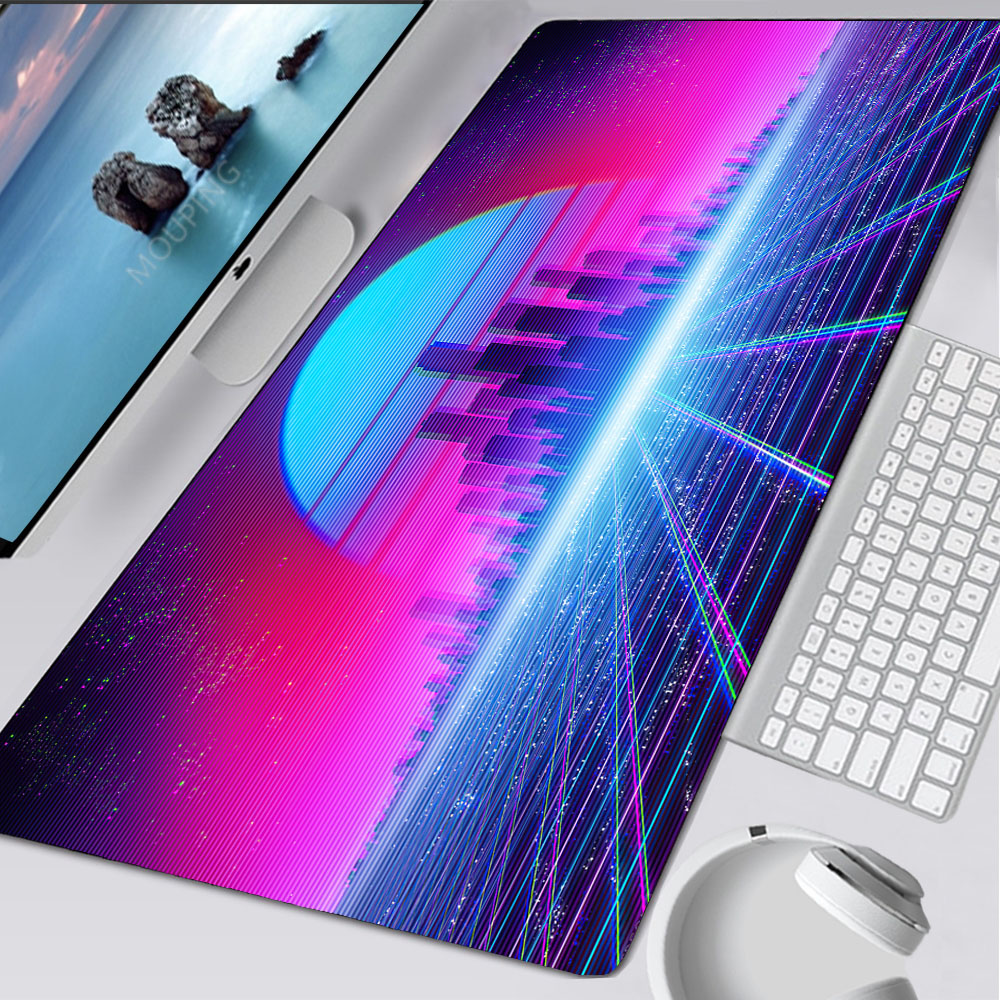 Vaporwave Mousepad Retrowave/s - Gaming Accessories For Your Desk ulasan dan harga