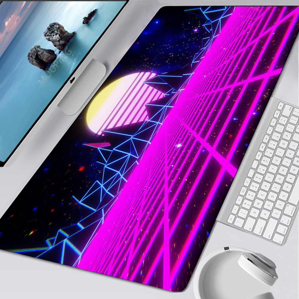 Vaporwave Mousepad Retrowave/s - Gaming Accessories For Your Desk ulasan dan harga