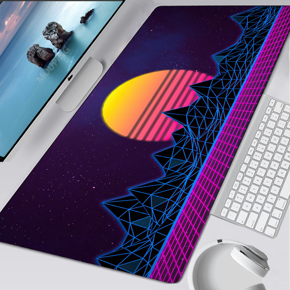 Vaporwave Mousepad Retrowave/s - Gaming Accessories For Your Desk ulasan dan harga