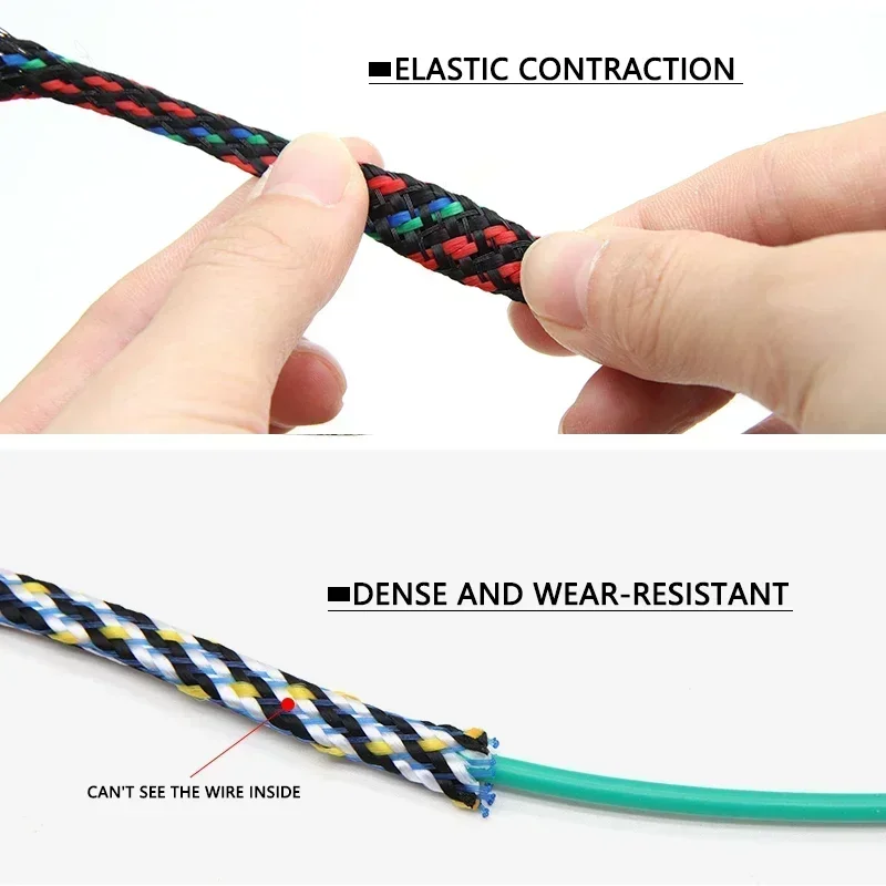 Selubung Kabel PP Katun + Bena - Cable Sleeve Braided ulasan dan harga