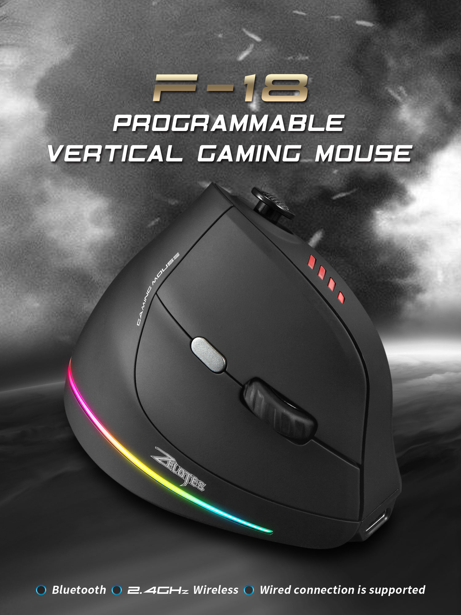 Jomaa RGB Backlit Kontrol Mous - Gaming Accessories ulasan dan harga