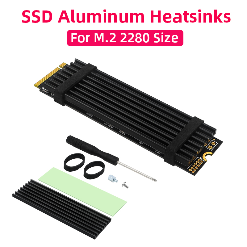 M.2 SSD Heatsink aluminium Rad - M2 Heatsink Cooler ulasan dan harga