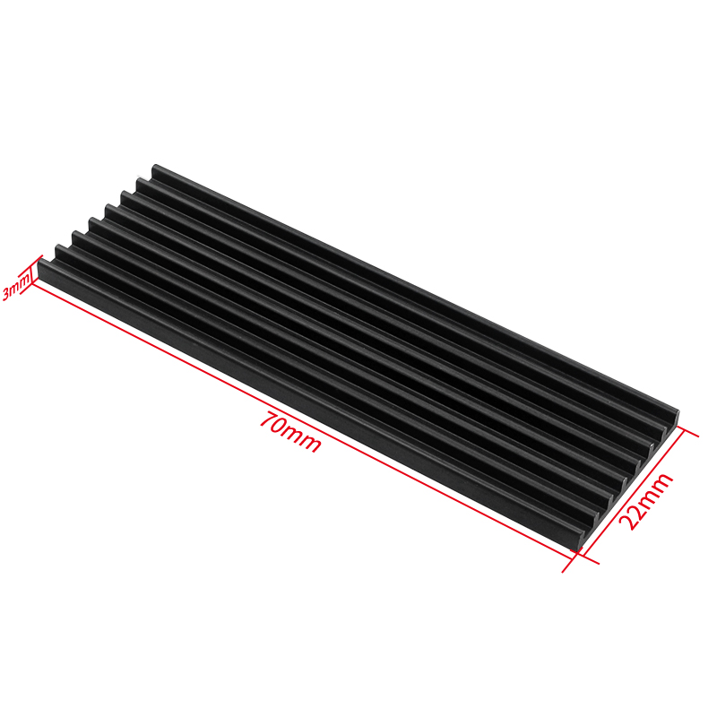M.2 SSD Heatsink aluminium Rad - M2 Heatsink Cooler ulasan dan harga