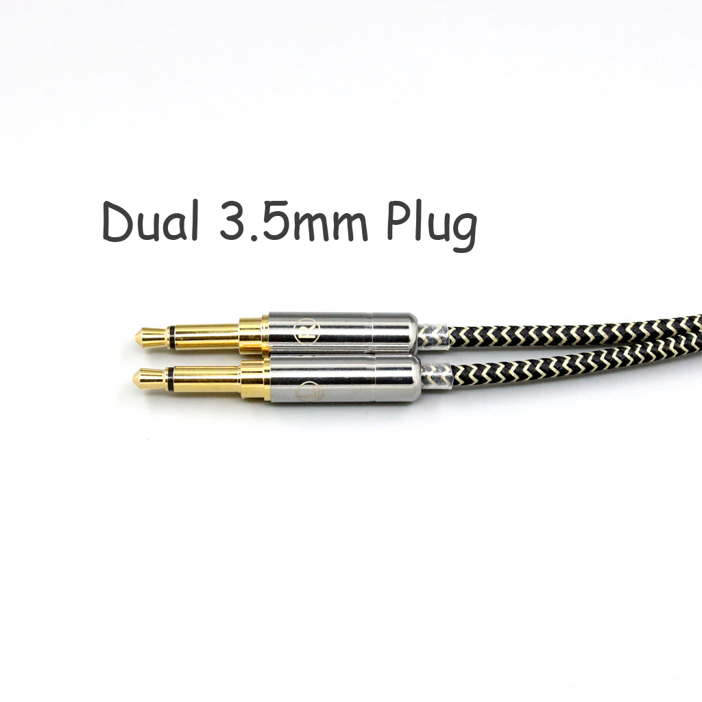 2 Inti 2.8Mm Litz OFC Earphone - Cable Sleeve Braided ulasan dan harga
